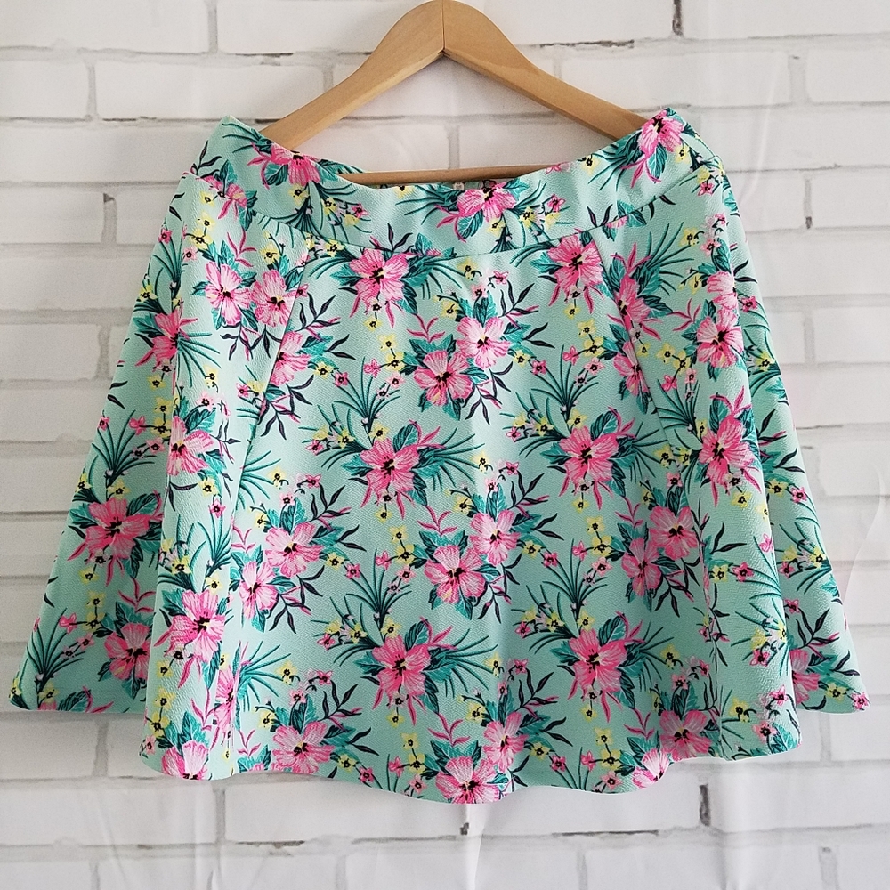 Hawaiian Skater Skirt